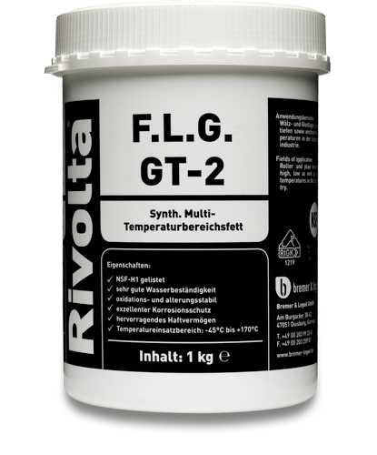 F.L.G. GT-2-RIVOLTA Lubricants von Bremer & Leguil